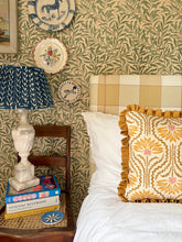 Load image into Gallery viewer, Ochre and Red Petal + Ochre Frill