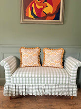 Load image into Gallery viewer, Ochre and Red Petal + Ochre Frill