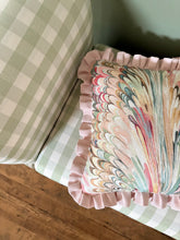 Load image into Gallery viewer, Pretty Marble + Pale Pink Frill