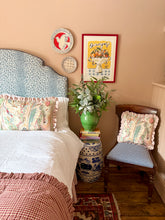 Load image into Gallery viewer, Pretty Marble + Pale Pink Frill