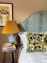 Load image into Gallery viewer, Marbled Velvet + Your Choice of Frill / Piping and Back Fabric