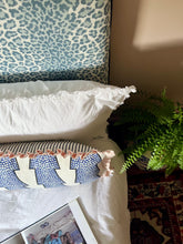Load image into Gallery viewer, Funky Blue Stripe + Your Choice of Frill / Piping and Back