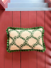 Load image into Gallery viewer, Green Seaweed Lace + Your Choice of Frill / Piping and Back Fabric