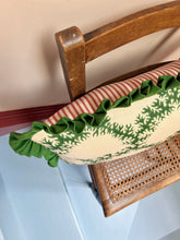 Load image into Gallery viewer, Green Seaweed Lace + Your Choice of Frill / Piping and Back Fabric