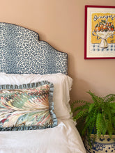 Load image into Gallery viewer, Multi Marble + Pale Blue Frill