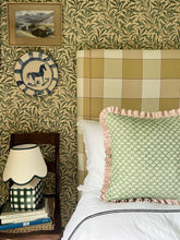 Load image into Gallery viewer, Green Petal + Pink Candy Stripe Frill