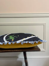 Load image into Gallery viewer, Dark Cosmic Creatures + Blue Stripe Frill