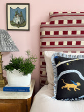 Load image into Gallery viewer, Dark Cosmic Creatures + Blue Stripe Frill