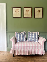 Load image into Gallery viewer, Funky Blue Stripe + Your Choice of Frill / Piping and Back