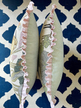 Load image into Gallery viewer, Botanical Multi Leaf + Your Choice of Frill / Piping and Back Fabric
