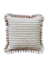 Load image into Gallery viewer, Pink Wavy Stripe + Pale Pink Frill