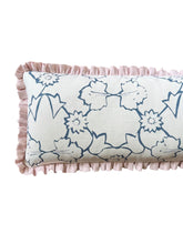 Load image into Gallery viewer, Navy Grey Naked Flower + Pale Pink Frill