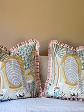 Load image into Gallery viewer, Patterned Pots + Pink Wide Stripe Frill