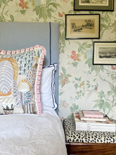 Load image into Gallery viewer, Patterned Pots + Pink Wide Stripe Frill