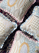 Load image into Gallery viewer, Patterned Pots + Pink Wide Stripe Frill