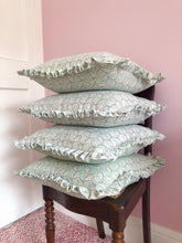 Load image into Gallery viewer, Aqua Leaf Trellis + Aqua Leaf Trellis Frill