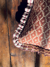 Load image into Gallery viewer, Red Geo Diamond + Red Stripe Frill