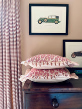 Load image into Gallery viewer, Pink Animal + Pink Linen Frill