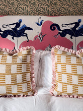 Load image into Gallery viewer, Yellow Zigzag + Pink Stripe Frill