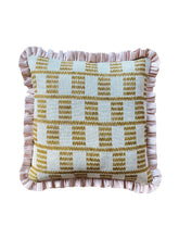 Load image into Gallery viewer, Yellow Zigzag + Pink Stripe Frill