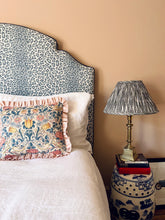 Load image into Gallery viewer, William Morris Bird and Rose + Pink Stripe Frill