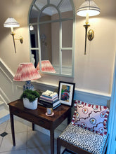 Load image into Gallery viewer, Pink Tulip + Red Wide Stripe Frill