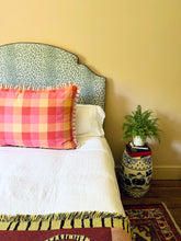 Load image into Gallery viewer, Multi Large Check + Red Ticking Frill