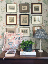 Load image into Gallery viewer, Jungle Scene + Pink Wide Stripe Frill