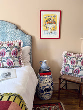 Load image into Gallery viewer, Pink Pomegranate + Pale Pink Frill