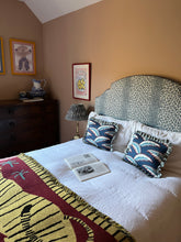 Load image into Gallery viewer, Blue Feathers + Pale Blue Frill