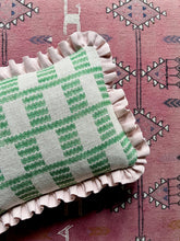 Load image into Gallery viewer, Green Zigzag + Your Choice of Frill / Back Fabric