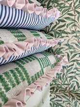 Load image into Gallery viewer, Green Zigzag + Your Choice of Frill / Back Fabric