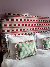 Load image into Gallery viewer, Green Zigzag + Your Choice of Frill / Back Fabric