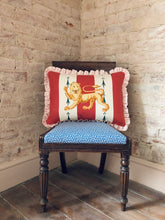 Load image into Gallery viewer, Red Lion Stripe + Pink Stripe Frill