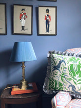 Load image into Gallery viewer, Tiger and Elephant + Blue Stripe Frill