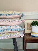Load image into Gallery viewer, Printed Cotton Designs + Linen Frill