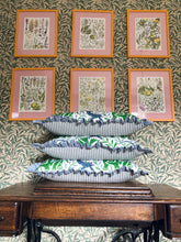 Load image into Gallery viewer, Tiger and Elephant + Blue Stripe Frill