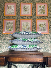 Load image into Gallery viewer, Tiger and Elephant + Blue Stripe Frill