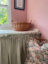 Load image into Gallery viewer, Turquoise and Pink Floral + Turquoise and Pink Floral Frill