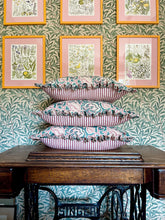 Load image into Gallery viewer, Turquoise and Pink Floral + Turquoise and Pink Floral Frill