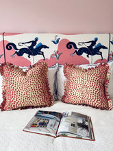 Load image into Gallery viewer, Red Leopard + Red Leopard Frill