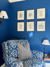 Load image into Gallery viewer, Navy Gingham + Navy Gingham Frill
