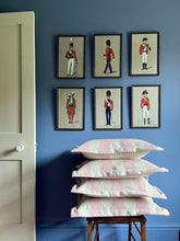 Load image into Gallery viewer, Pink Wide Stripe + Oxford Border