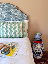 Load image into Gallery viewer, Green Scrolling Fern + Green Coral Frill