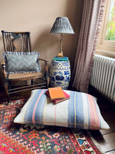 Load image into Gallery viewer, Pastel Stripe + Yellow Piping