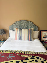 Load image into Gallery viewer, Pastel Stripe + Yellow Piping