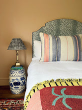 Load image into Gallery viewer, Pastel Stripe + Yellow Piping