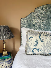 Load image into Gallery viewer, Navy Cloud + Navy Ticking Stripe Frill