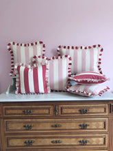 Load image into Gallery viewer, Pink Wide Stripe + Red Wide Stripe Frill