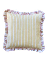 Load image into Gallery viewer, Yellow Stripe + Pink Stripe Frill